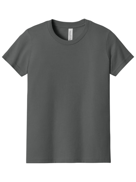 Youth Jersey Short Sleeve Tee - BC3001Y - Asphalt