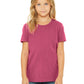 Youth Jersey Short Sleeve Tee - BC3001Y - Berry