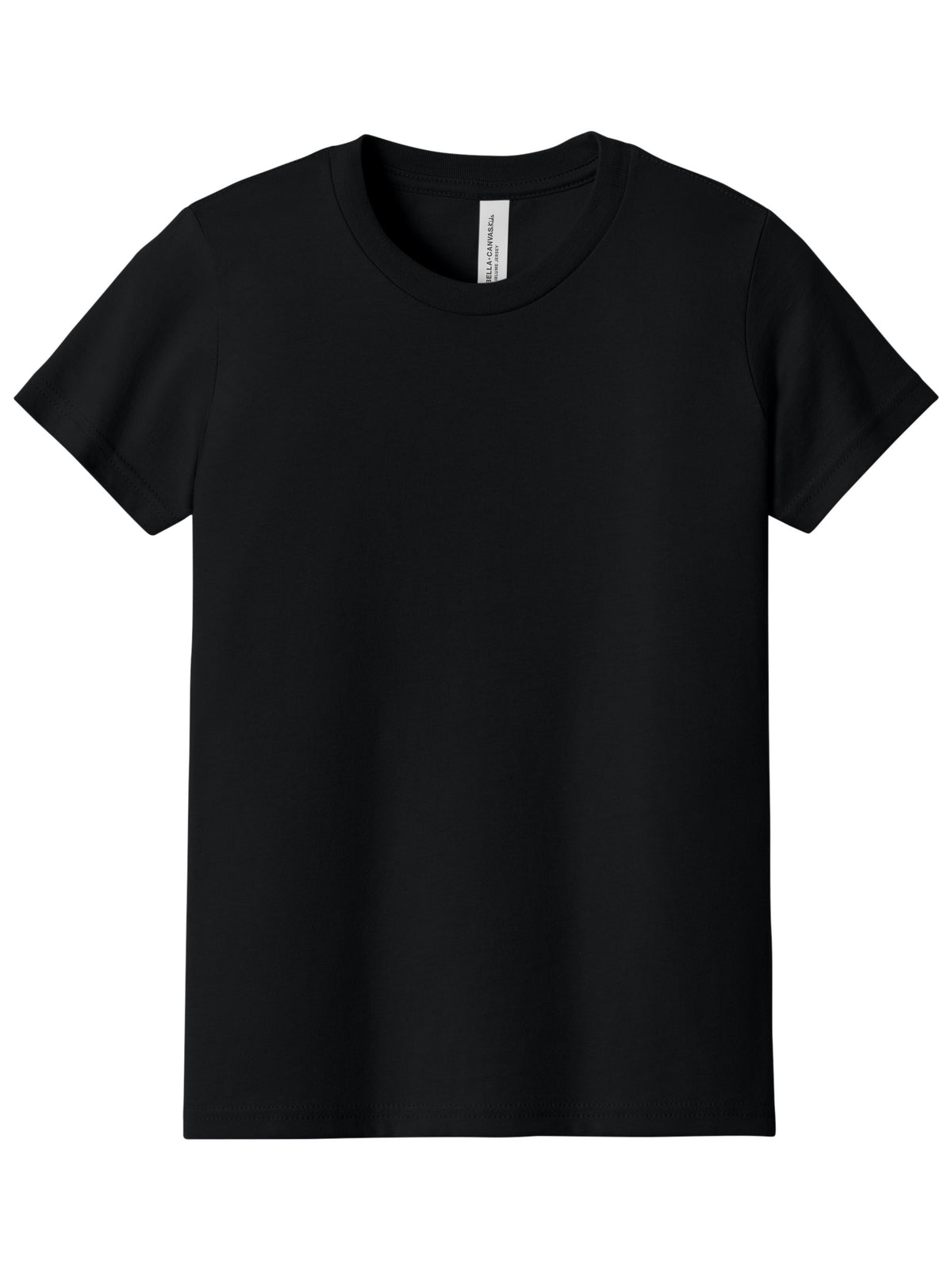 Youth Jersey Short Sleeve Tee - BC3001Y - Black