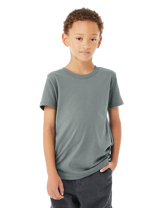 Youth Jersey Short Sleeve Tee - BC3001Y - Blue Storm