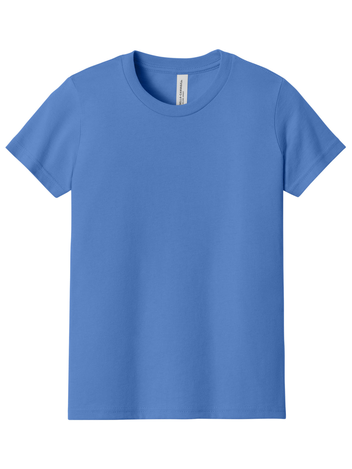 Youth Jersey Short Sleeve Tee - BC3001Y - Columbia Blue