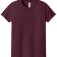 Youth Jersey Short Sleeve Tee - BC3001Y - Maroon