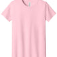 Youth Jersey Short Sleeve Tee - BC3001Y - Pink