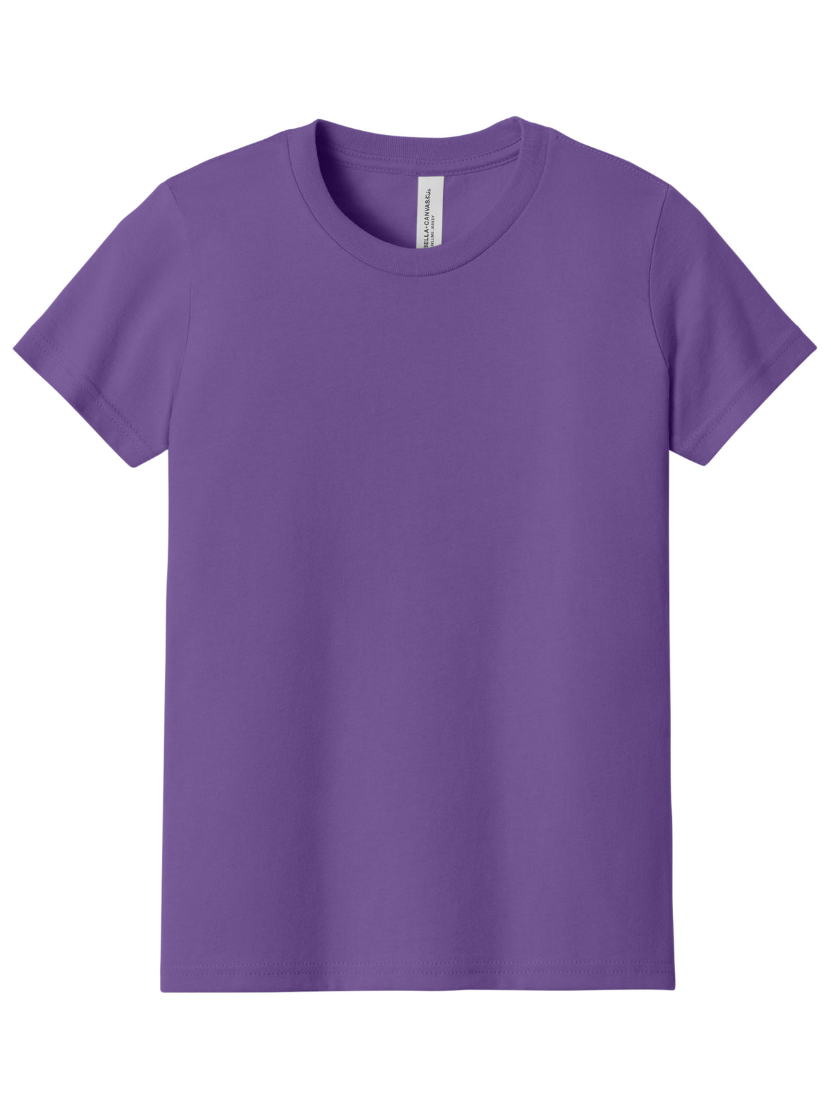 Youth Jersey Short Sleeve Tee - BC3001Y - Royal Purple