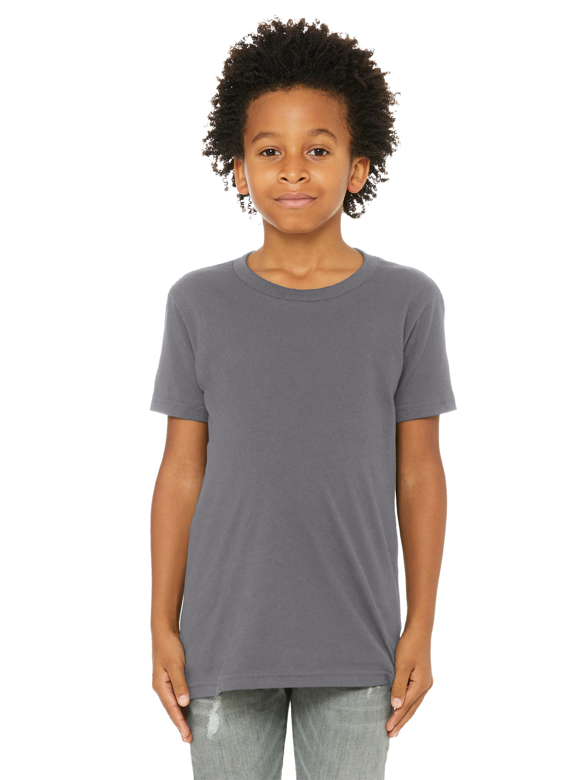 Youth Jersey Short Sleeve Tee - BC3001Y - Storm