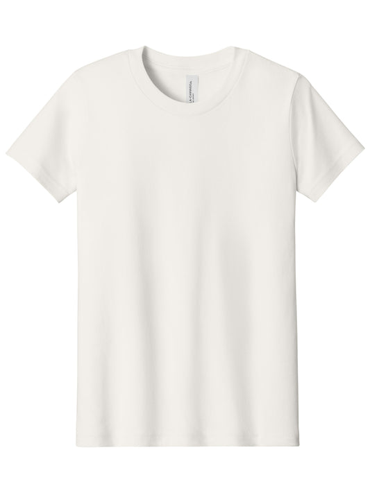 Youth Jersey Short Sleeve Tee - BC3001Y - Vintage White