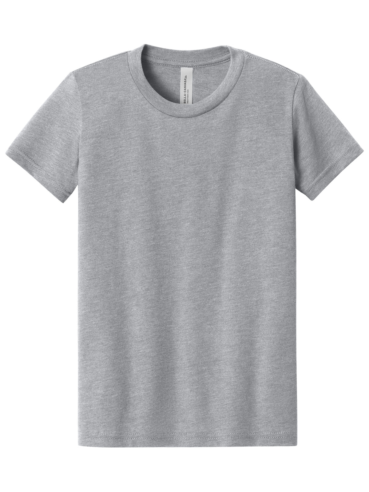 Youth Heather CVC Tee - BC3001YCVC - Athletic Heather