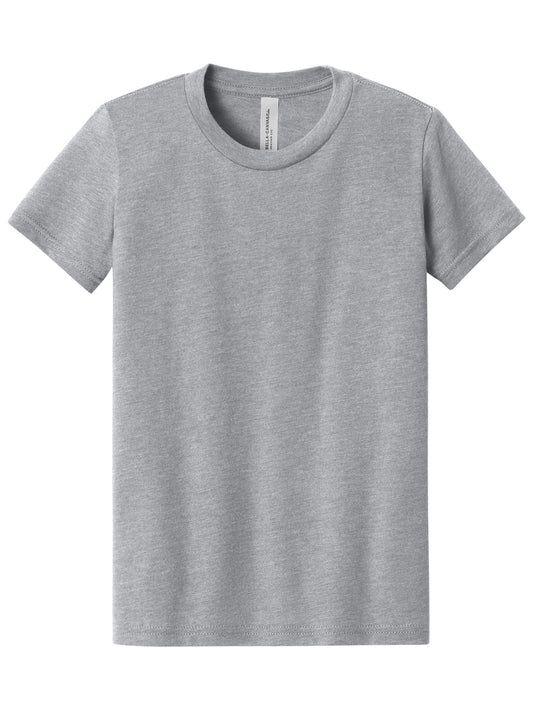 Youth Heather CVC Tee - BC3001YCVC - Athletic Heather