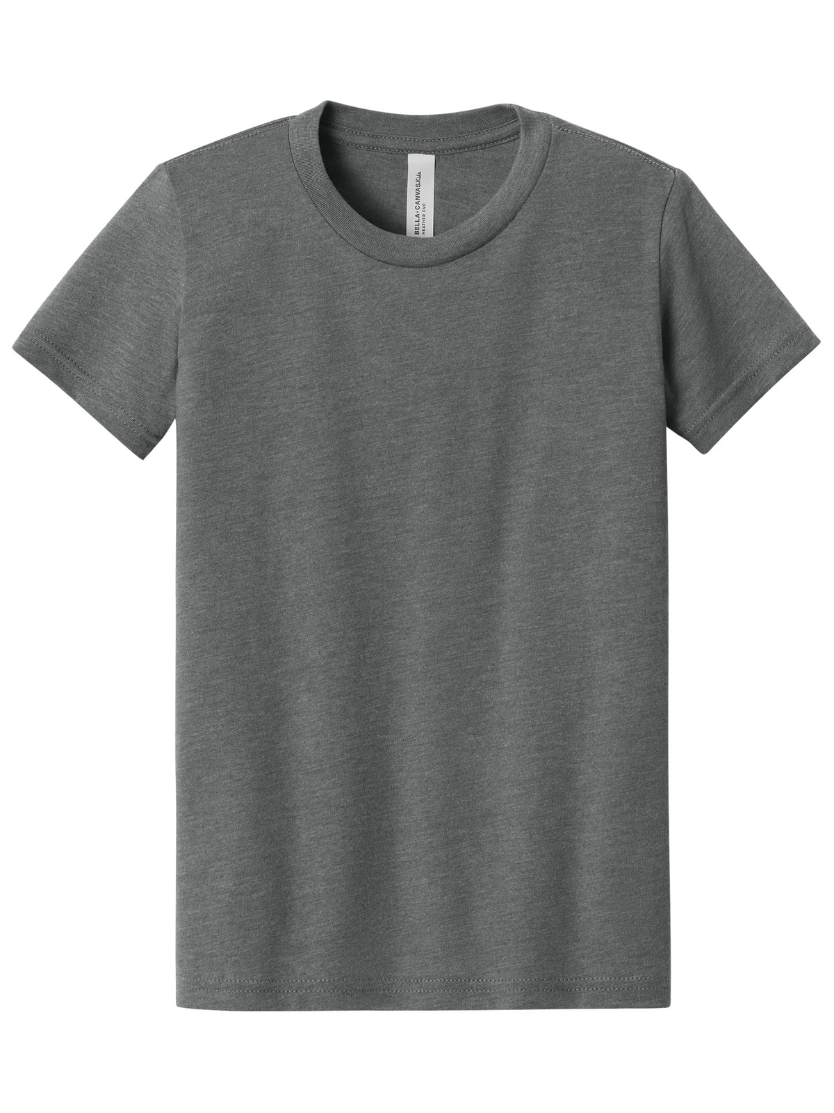 Youth Heather CVC Tee - BC3001YCVC - Deep Heather