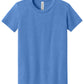 Youth Heather CVC Tee - BC3001YCVC - Heather Columbia Blue
