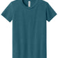 Youth Heather CVC Tee - BC3001YCVC - Heather Deep Teal