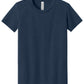 Youth Heather CVC Tee - BC3001YCVC - Heather Navy