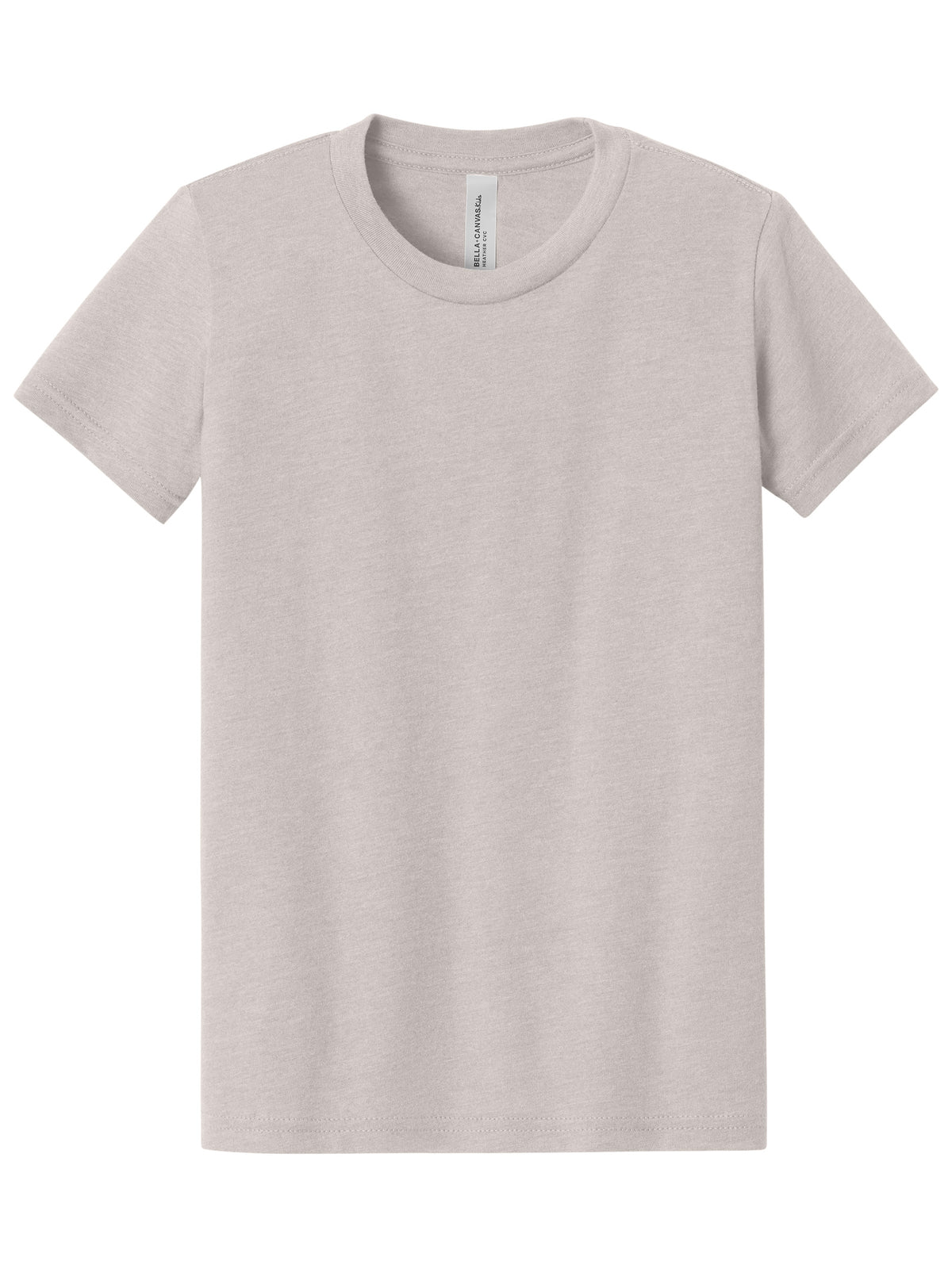 Youth Heather CVC Tee - BC3001YCVC - Heather Dust