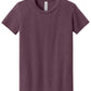 Youth Heather CVC Tee - BC3001YCVC - Heather Maroon