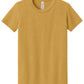 Youth Heather CVC Tee - BC3001YCVC - Heather Mustard