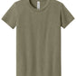 Youth Heather CVC Tee - BC3001YCVC - Heather Olive