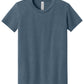 Youth Heather CVC Tee - BC3001YCVC - Heather Slate