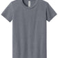 Youth Heather CVC Tee - BC3001YCVC - Heather Storm