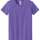 Youth Heather CVC Tee - BC3001YCVC - Heather Team Purple
