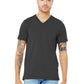 Unisex Pocketless V-Neck Tee - BC3005 - Asphalt