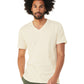 Unisex Pocketless V-Neck Tee - BC3005 - Natural