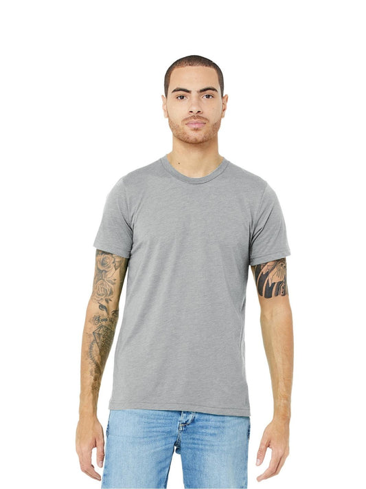 Unisex Triblend Tee - BC3413 - Athletic Grey Triblend