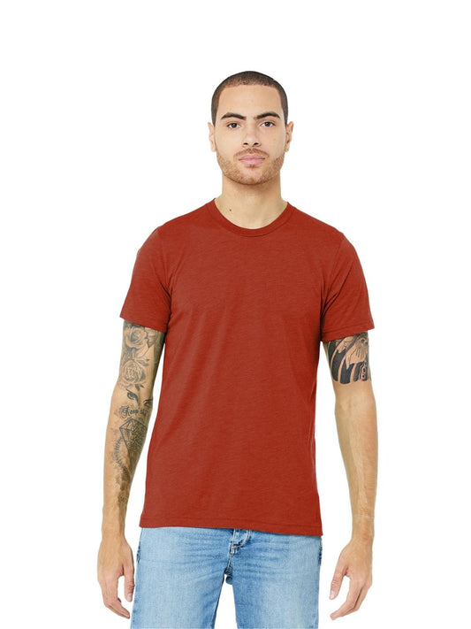 Unisex Triblend Tee - BC3413 - Brick Triblend