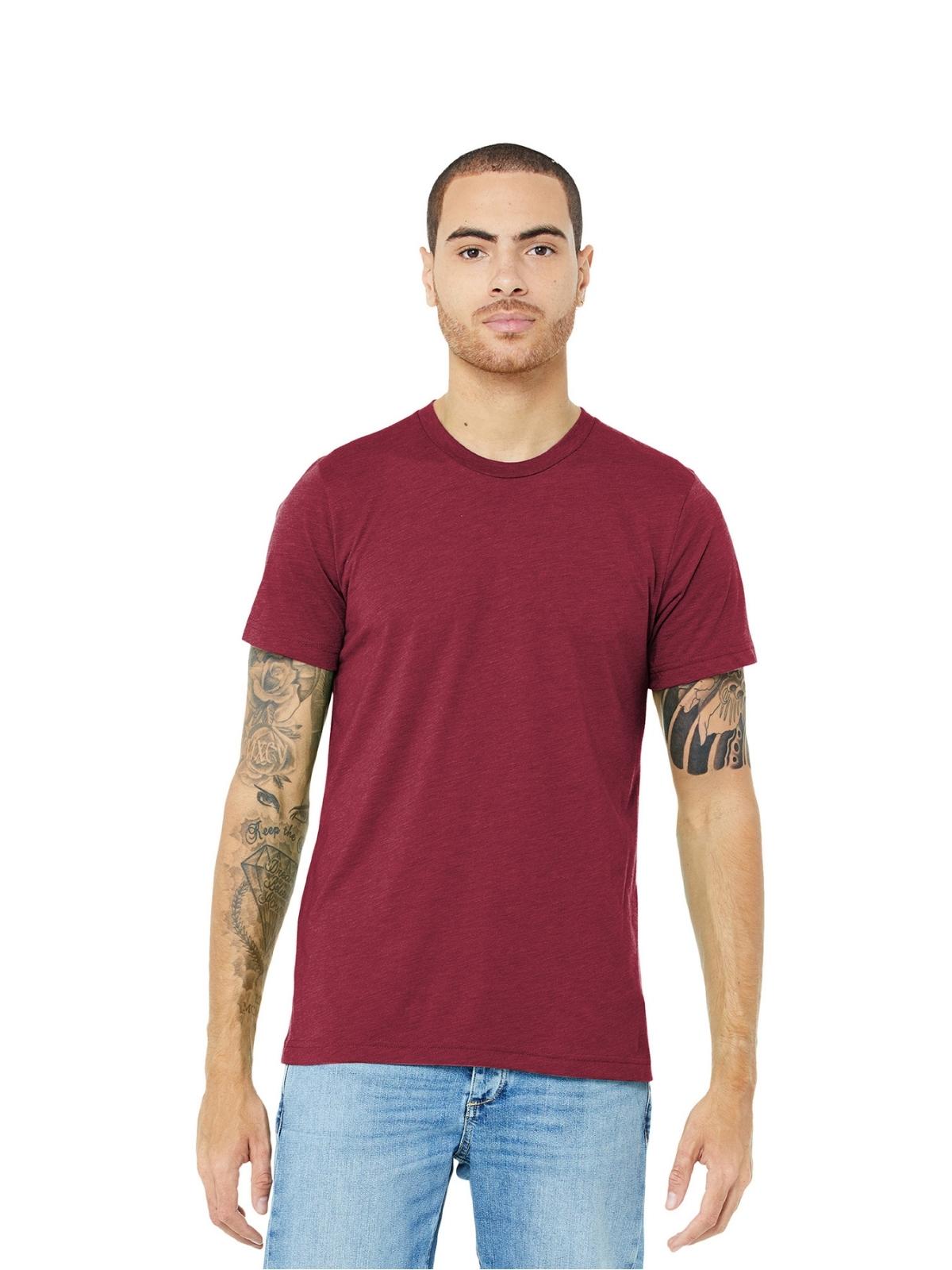 Unisex Triblend Tee - BC3413 - Cardinal Triblend