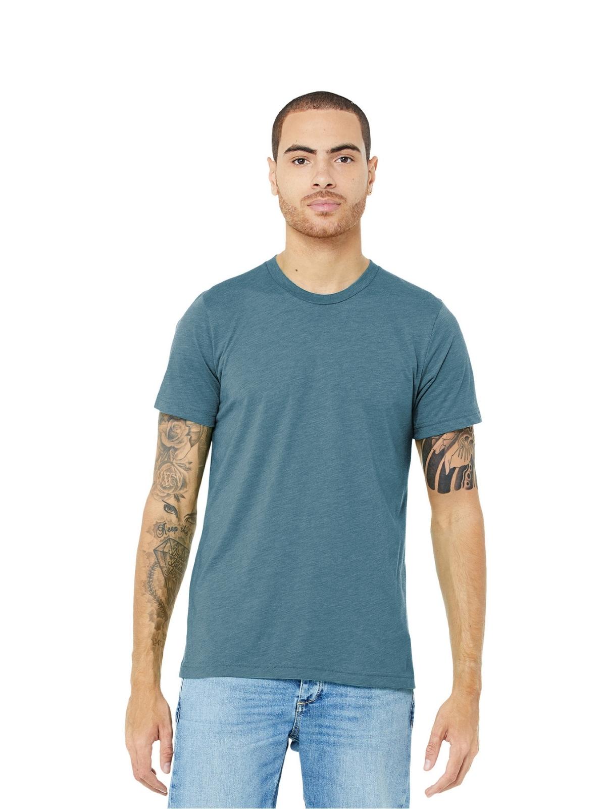 Unisex Triblend Tee - BC3413 - Denim Triblend