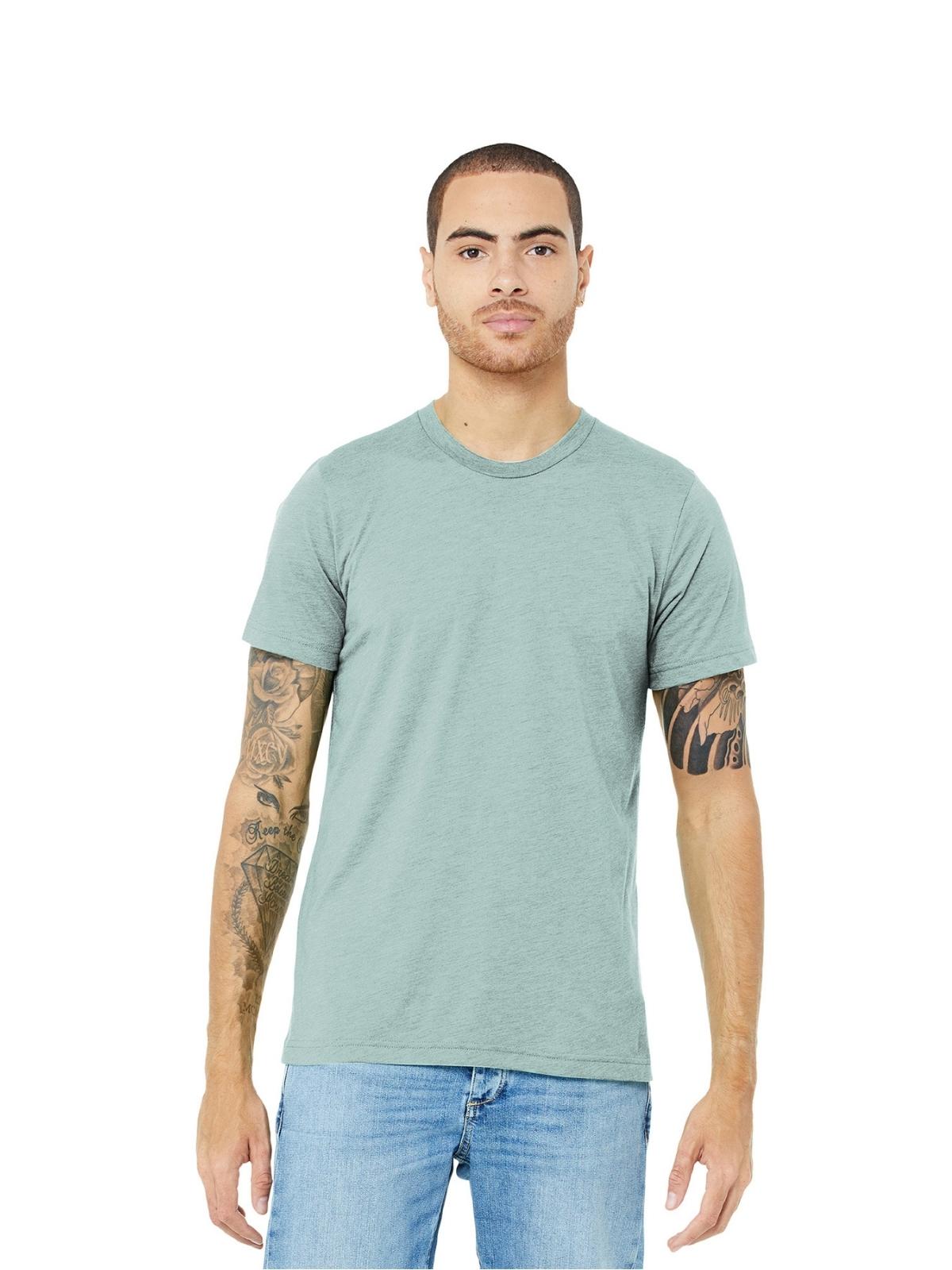 Unisex Triblend Tee - BC3413 - Dusty Blue Triblend