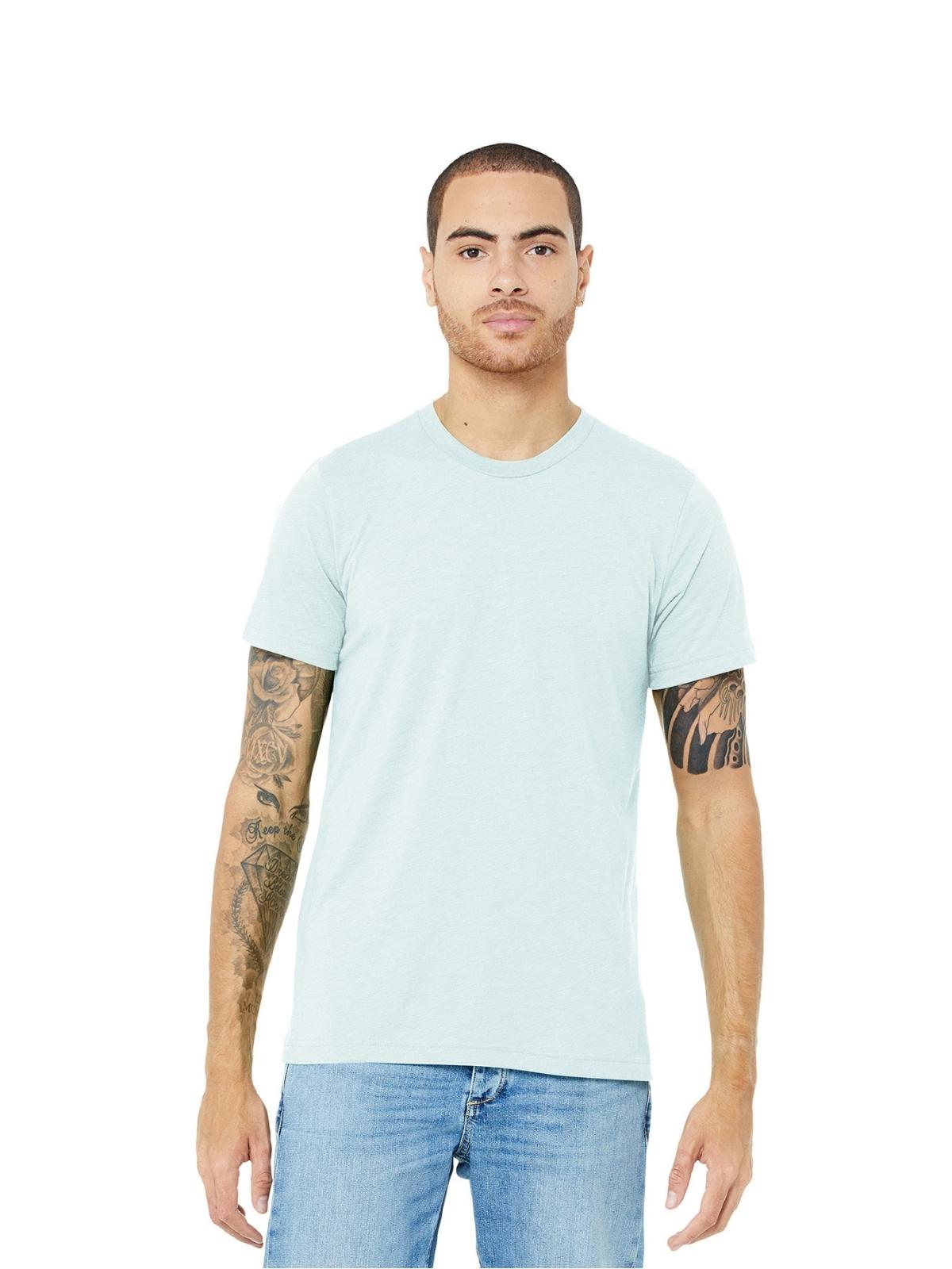 Unisex Triblend Tee - BC3413 - Ice Blue Triblend