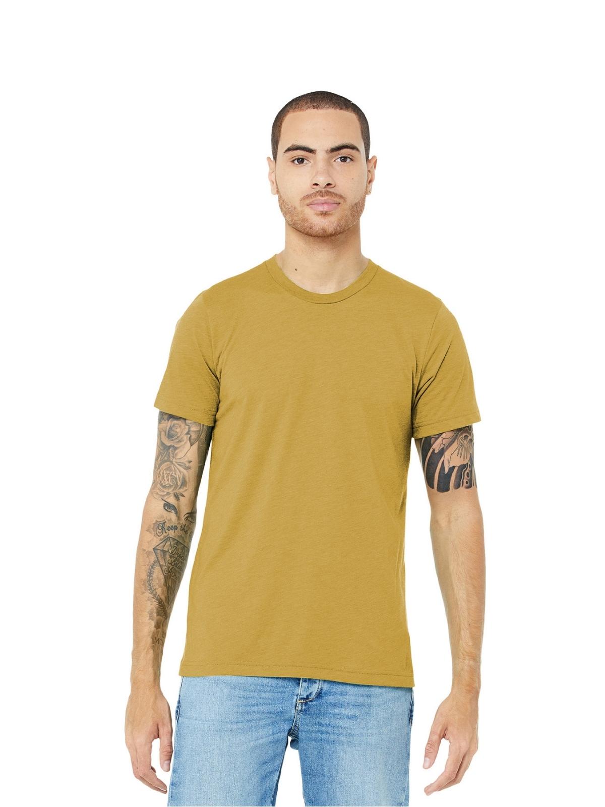 Unisex Triblend Tee - BC3413 - Mustard Triblend