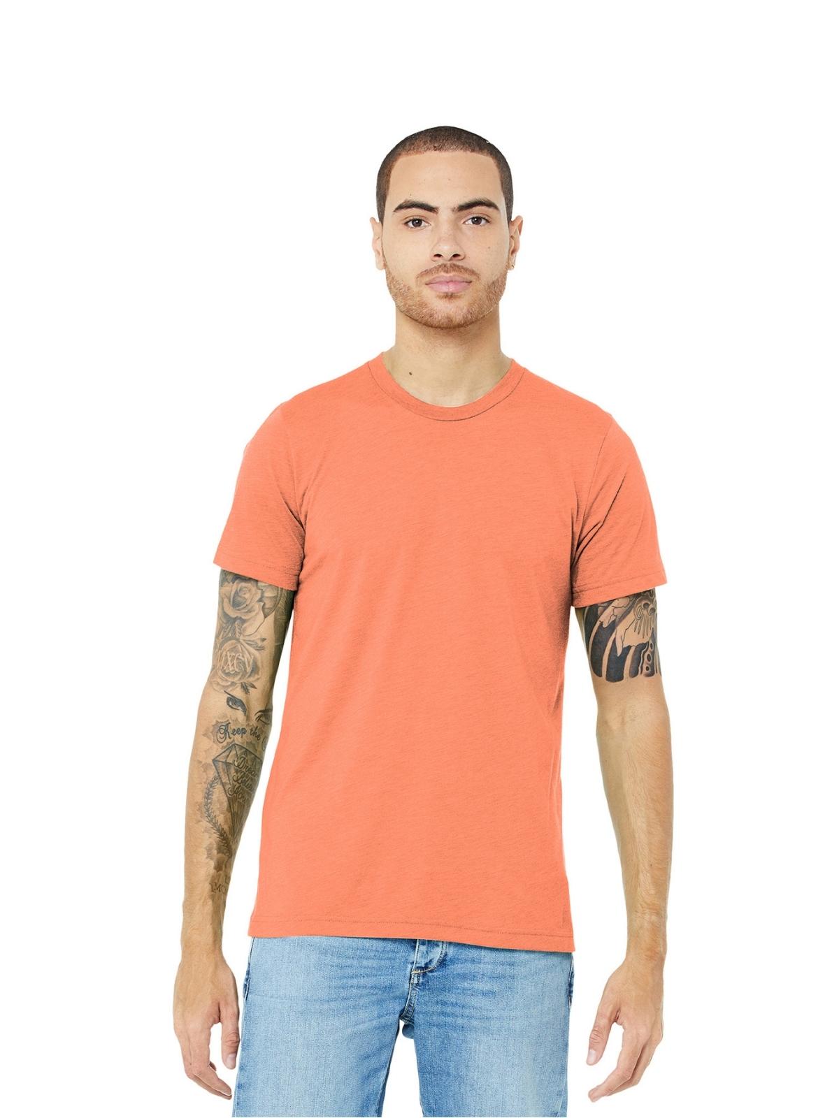 Unisex Triblend Tee - BC3413 - Orange Triblend