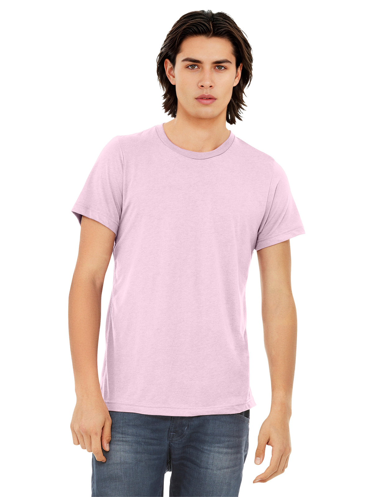 Unisex Triblend Tee - BC3413 - Pink Triblend