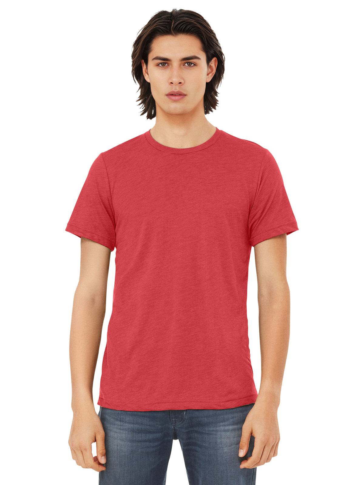 Unisex Triblend Tee - BC3413 - Red Triblend