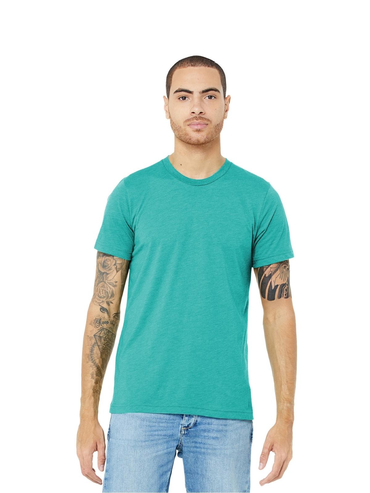 Unisex Triblend Tee - BC3413 - Sea Green Triblend
