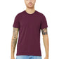 Unisex Triblend Tee - BC3413 - Solid Maroon Triblend