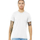 Unisex Triblend Tee - BC3413 - Solid White Triblend