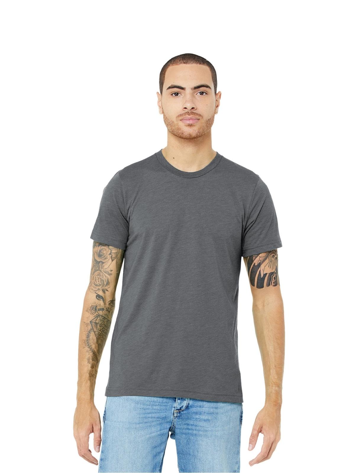 Unisex Triblend Tee - BC3413 - Storm Triblend