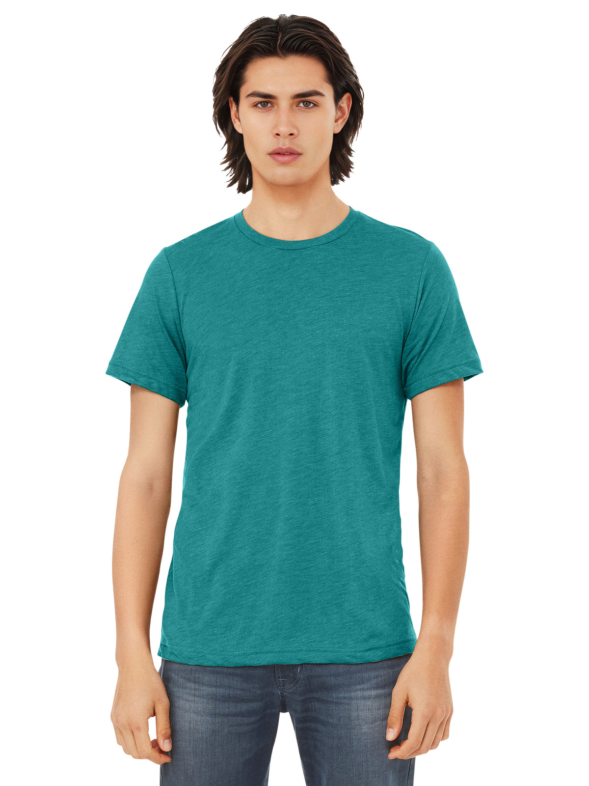 Unisex Triblend Tee - BC3413 - Teal Triblend