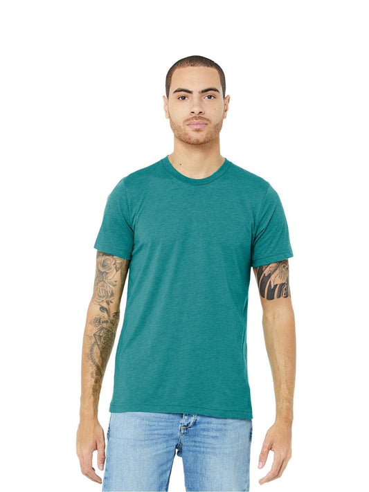 Unisex Triblend Tee - BC3413 - Teal Triblend