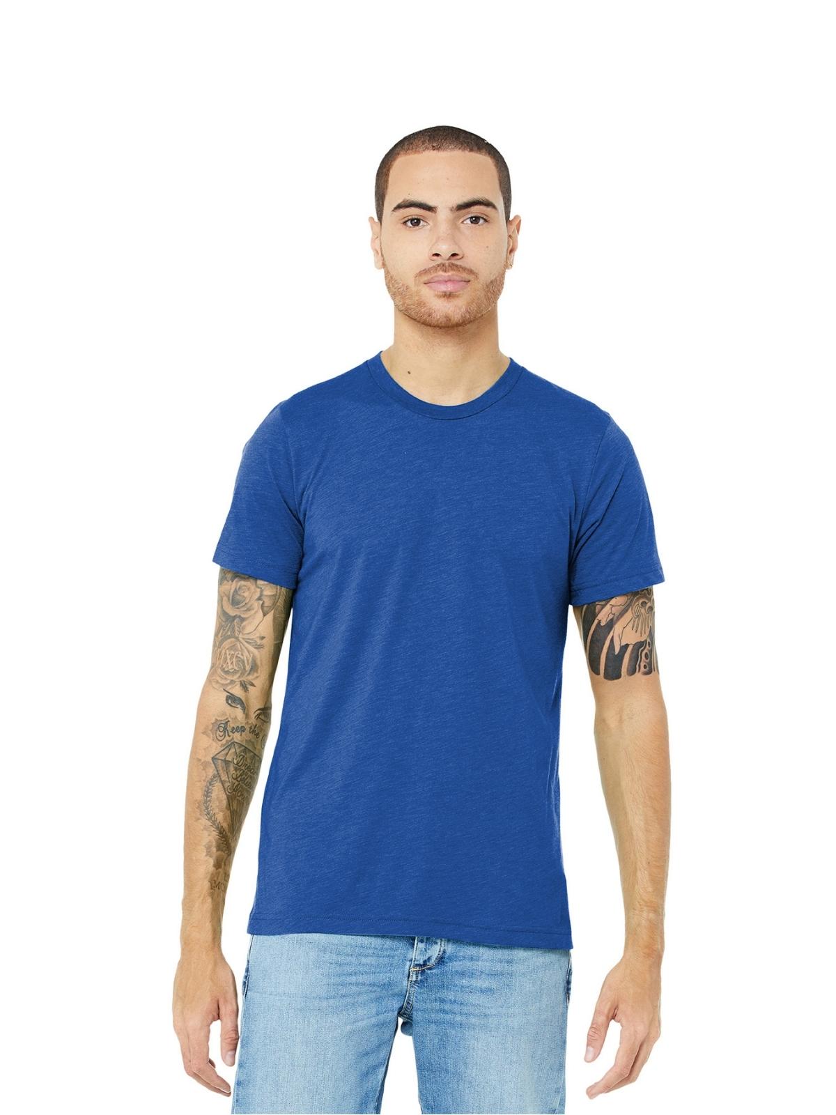 Unisex Triblend Tee - BC3413 - True Royal Triblend