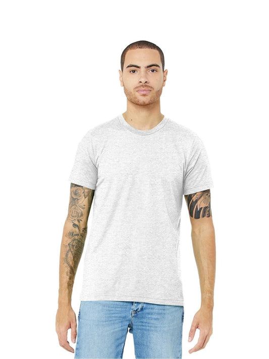 Unisex Triblend Tee - BC3413 - White Fleck Triblend