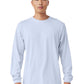 Unisex Jersey Long Sleeve Tee - BC3501 - Ash