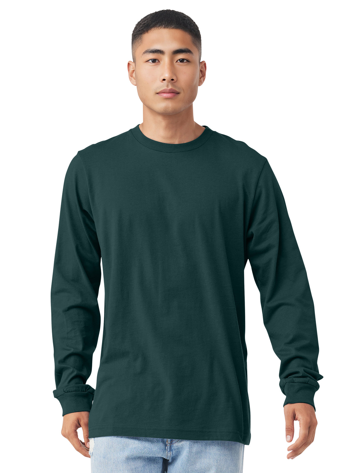 Unisex Jersey Long Sleeve Tee - BC3501 - Atlantic