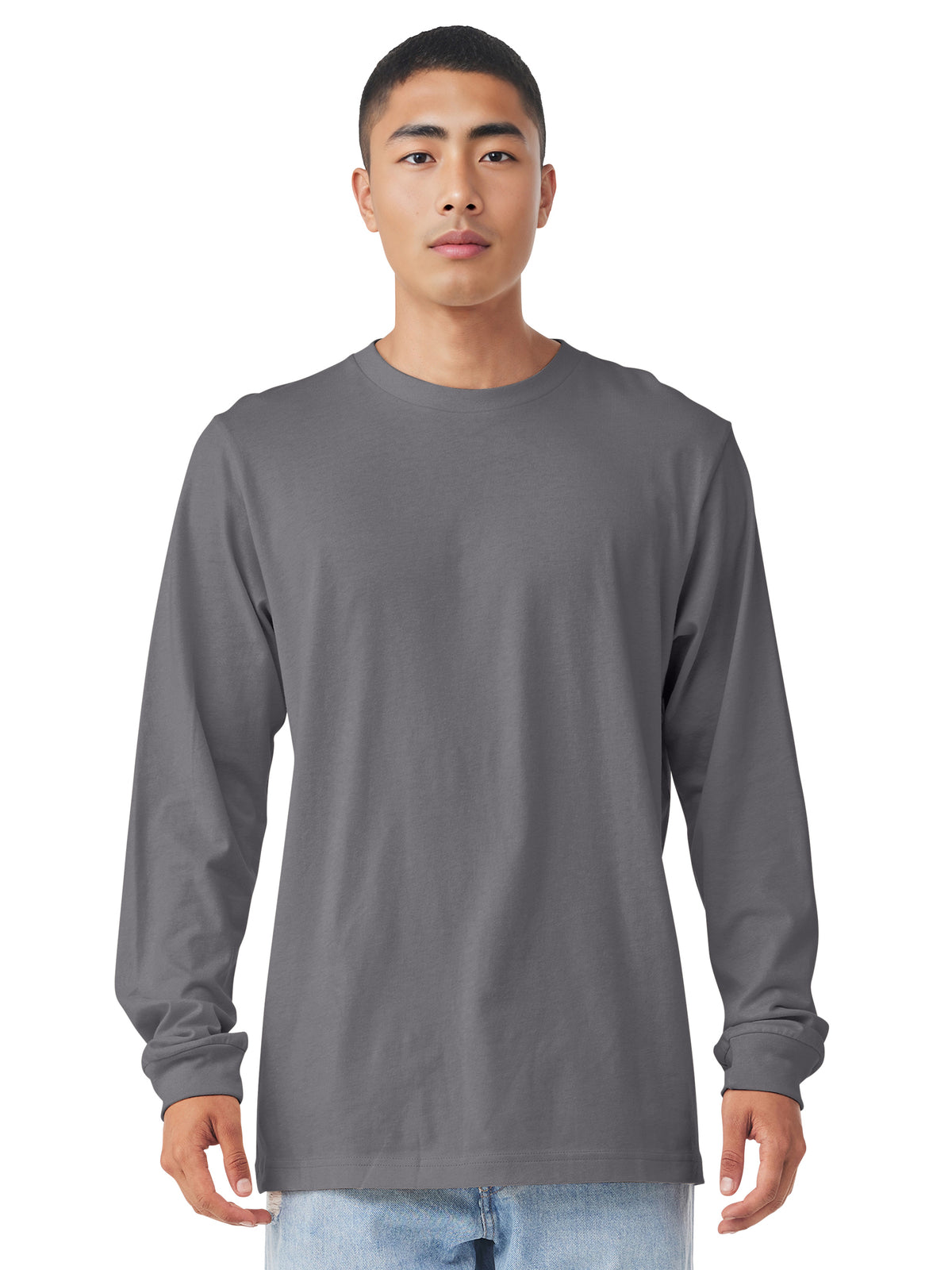 Unisex Jersey Long Sleeve Tee - BC3501 - Storm