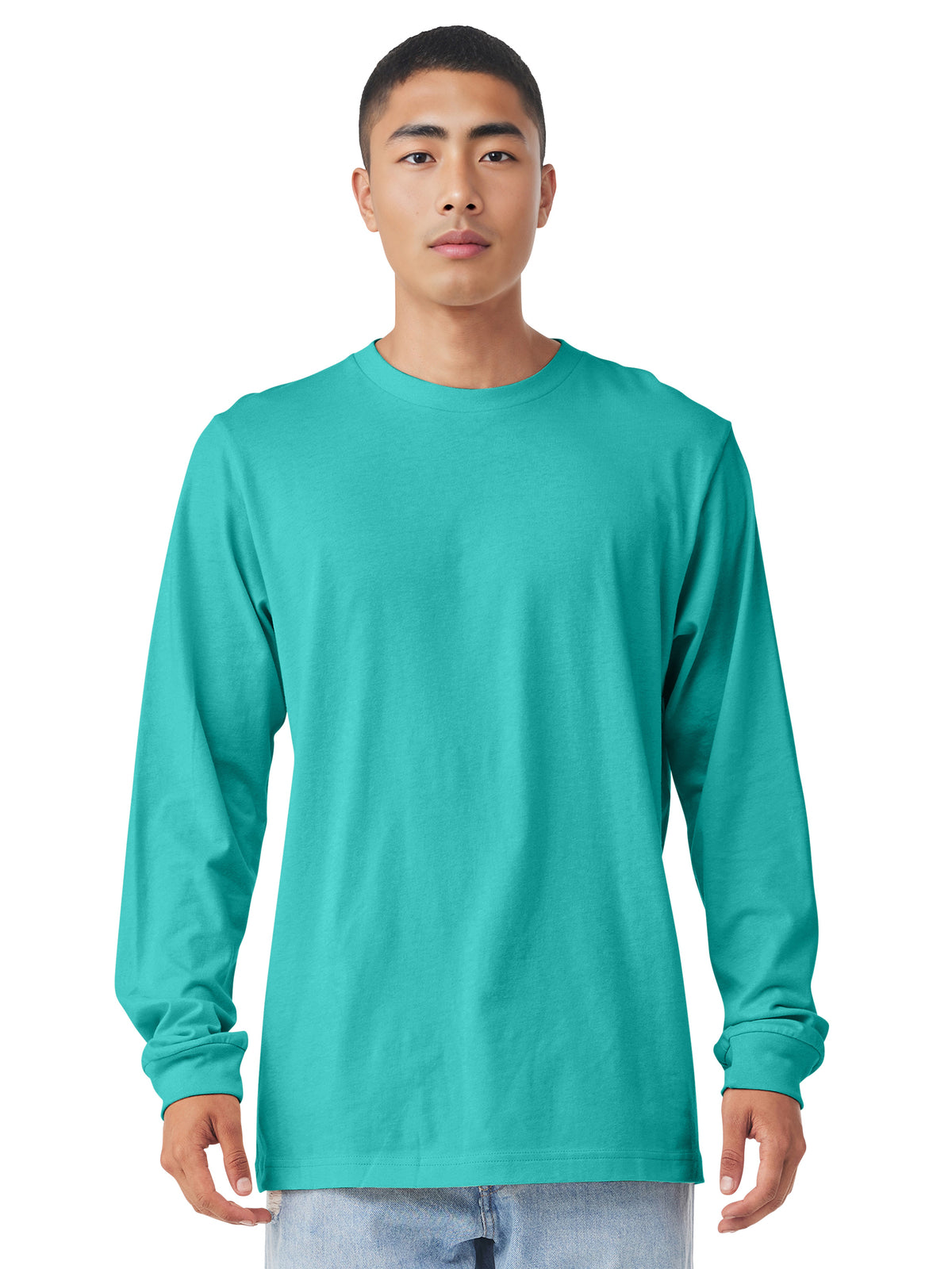 Unisex Jersey Long Sleeve Tee - BC3501 - Teal