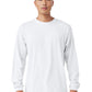 Unisex Jersey Long Sleeve Tee - BC3501 - White