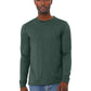 Unisex Heather CVC Long Sleeve Tee - BC3501CVC - Heather Forest