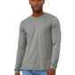 Unisex Heather CVC Long Sleeve Tee - BC3501CVC - Heather Stone
